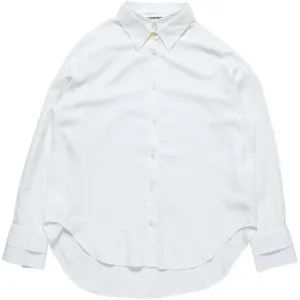 SS26 Рубашка женская Acne Studios, белый