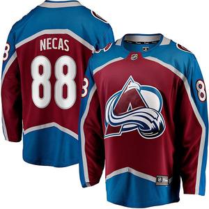 Мужская брейквей-джерси Martin Necas Colorado Avalanche бордового цвета Fanatics