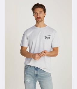 Футболка мужская Tommy Jeans с логотипом бренда, серый