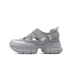 Низкие повседневные туфли женские серебристые C°BANNER, Silver