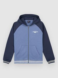 Детская толстовка Quiksilver Knowledge Area Kids Sweatjacke, china blue