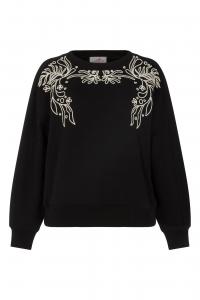 RAFFYA Свитер 'Marmalade' в черном цвете