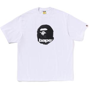 Футболка с принтом логотипа A BATHING APE, белый