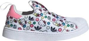 Кроссовки Hello Kitty x Superstar 360 J 'Floral', белый