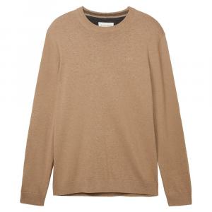 Свитер Tom Tailor 1038426 Basic Knit Crew Neck, бежевый