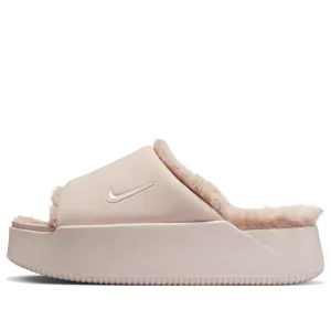 Шлепанцы (WMNS) Nike Calm Elevation Fur Slides 'Slit Red Malt'
