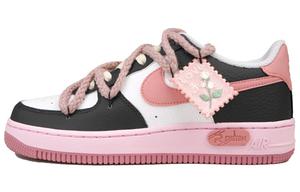 Кроссовки Nike Air Force 1 Skateboard Shoes Women's Low-Top Pink, розовый