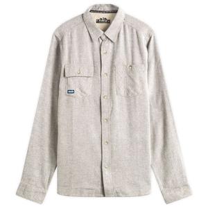 Рубашка с узором «елочка» от Langley Kavu, Paper Birch