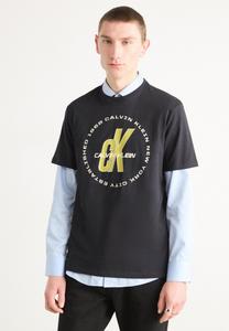 Футболка с принтом Calvin Klein Jeans, черный