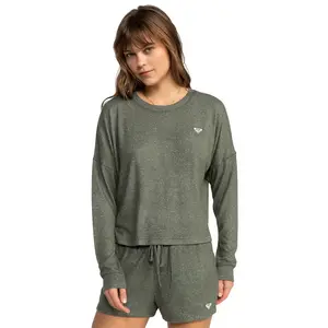Толстовка Roxy Saturdaze Cosy, зеленый
