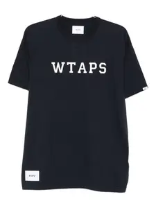 Футболка с логотипом Academy 01 WTAPS, синий