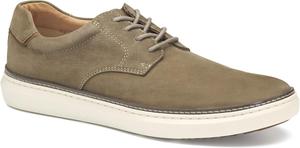 Мужские туфли Johnston Murphy McGuffey 2 с простой ноской на шнурках Johnston & Murphy, Taupe Tumbled Nubuck