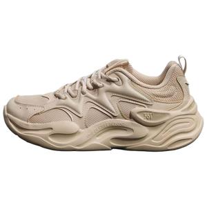 361° Износостойкие нескользящие низкие повседневные кроссовки для мужчин Apricot Tea Brown