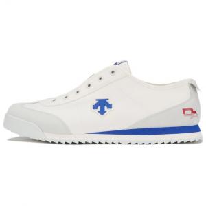 DESCENTE Хроно Темпо устойчивые к истиранию повседневные туфли мужские бело-синие, цвет White Blue/BU