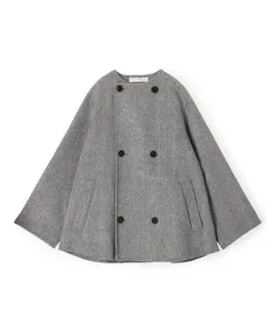 Двусторонний тренч без воротника Galerie Vie, цвет 15 Gray