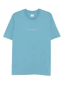 Футболка с логотипом C.P. Company, синий