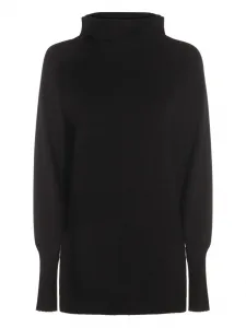 Водолазка в рубчик Malo, черный