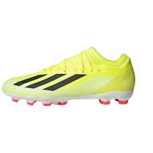 Футбольные бутсы X CRAZYFAST унисекс с низким верхом желтые Adidas