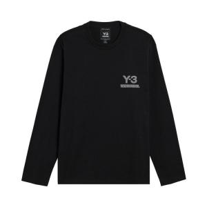 Футболка Y-3 x Neighborhood Logo Long-Sleeve Tee 'Black'