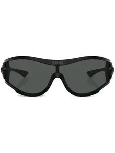 Солнцезащитные очки-пилоты с декором Medusa Versace Eyewear, черный