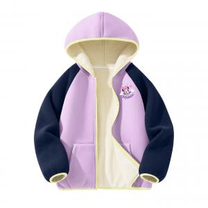 Детские флисовые куртки Disney, фиолетовый