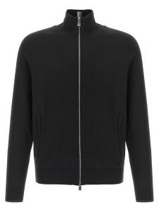 Кардиган 'H-Idino' HUGO BOSS, черный