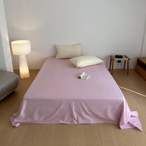 Luolai Home Простыня 180х230 см из чистого хлопка, цвет светлый фиолетовый