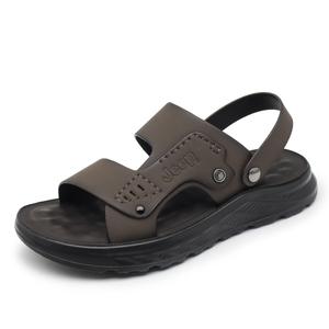 Jeep Пляжные сандалии мужские коричневые, черно-коричневые, цвет Brown