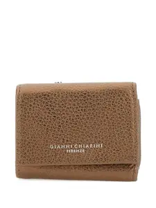 Кошелек с логотипом GIANNI CHIARINI, коричневый