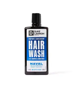 Шампунь для волос 2-в-1 "Вестник новостей" объемом 14 унций - военно-морской Duke Cannon, naval