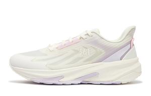 Кроссовки женские с низким верхом Feathers белые/слегка виноградно-фиолетовые 361°