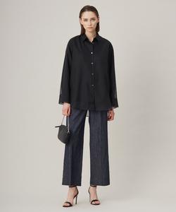 Комбинированная ткань для рубашек из органзы