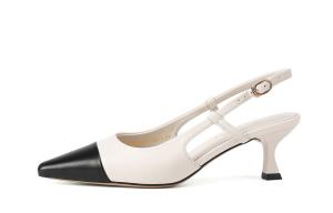 Туфли женские на высоком каблуке Vedullar, цвет Apricot/Black