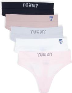 Женские стринги Tommy Hilfiger, 5 пар, Bbd/Bw/Mc/Bb/Bk