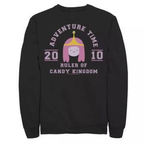 Мужская флисовая одежда Cartoon Network Adventure Time Ruler Of Candy Kingdom Licensed Character