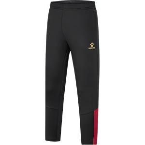 Вязаные спортивные штаны мужские черно-красные KELME