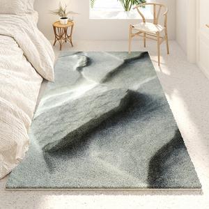 AOVOC Ковер 120х160 см для спальни/гостиной Monjia Second Generation, Thick Version - 04, искусственная овчина, утолщенный