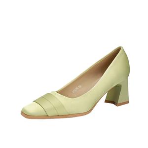 YAFEI XUANYU Женские туфли на платформе с массивным каблуком светло-зеленые, цвет Light Green