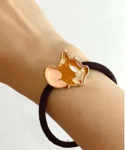 Флэппер: Резинка для волос в виде конфет «Том и Джерри» в стиле «Флэппер» Magine, цвет Brown