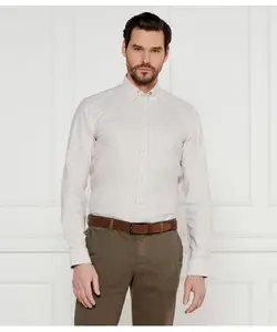 Рубашка H-roan-bd-e-c1-243 Slim fit Boss, бежевый