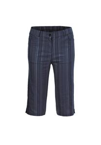 Короткий размер: шорты-бермуды из структурированной эластичной ткани. Goldner, синий