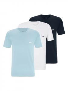 Набор из 3 разноцветных футболок с круглым вырезом