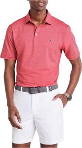 Мужская рубашка-поло Sankaty в полоску St. Jean Vineyard Vines, Lighthouse Red