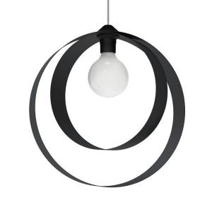 Подвесной светильник Lumicom Nucleo, 40x40x40 см, антрацитовый