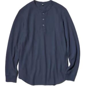 UNIQLO Футболка унисекс синяя