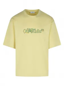 Футболка с логотипом Arrow OFF-WHITE, желтый