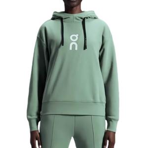 On Толстовка с капюшоном Club женская Fern Green