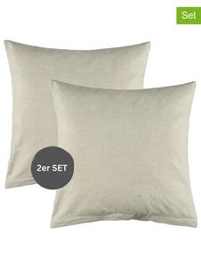 Esprit Комплект из 2 наволочек из перкаля "E-Harp" серого цвета