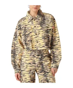 Повседневная летняя джинсовая куртка willow-ja Harper & Yve, мультиколор