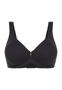 Дышащий бюстгальтер на косточках Pure Balance для женщин felina, черный
